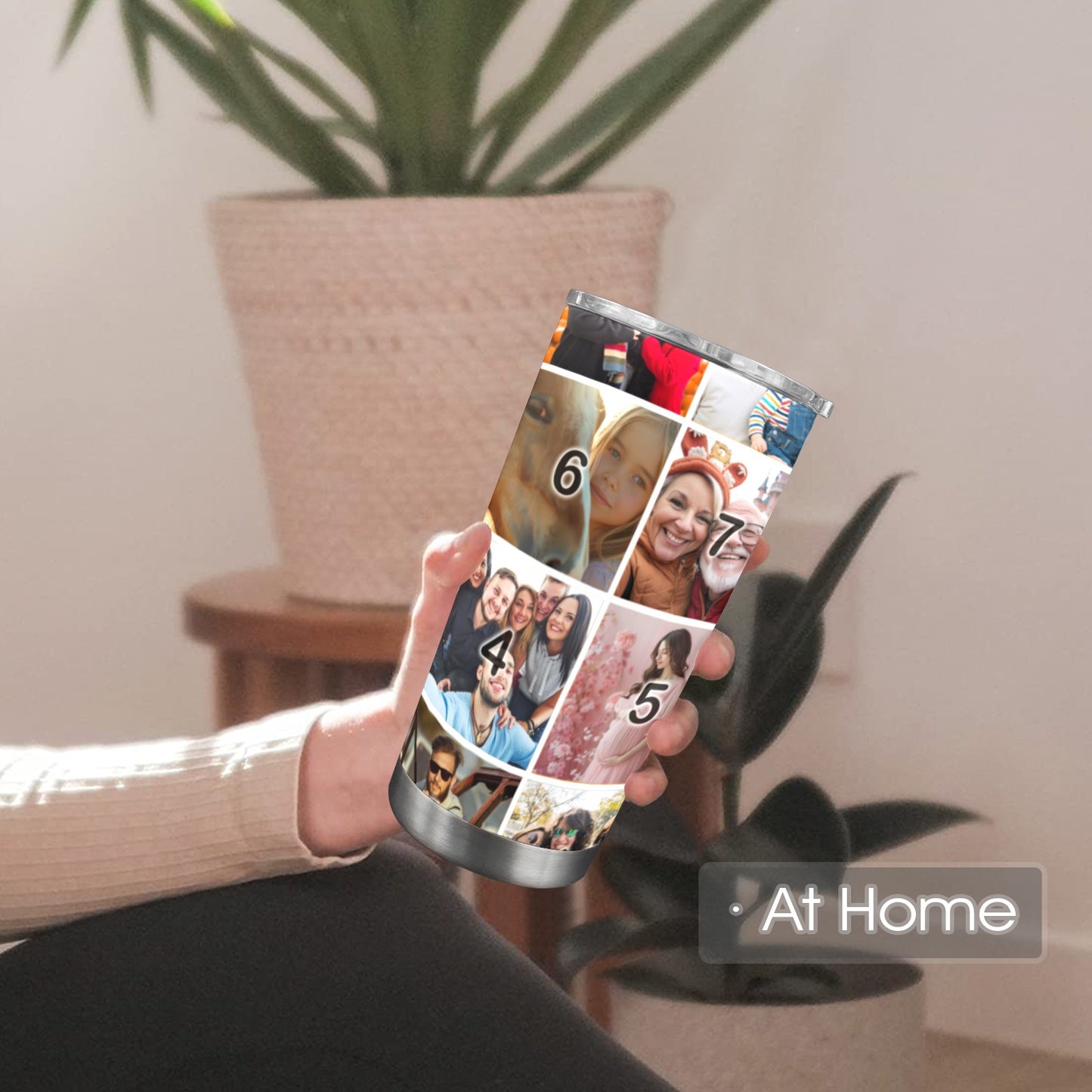Color Grid 20oz Mobile Tumbler