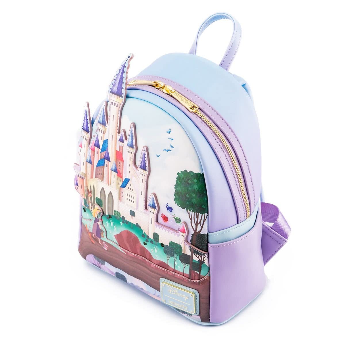 Loungefly Sleeping Beauty Castle Shoulder Bag Handbag Purse