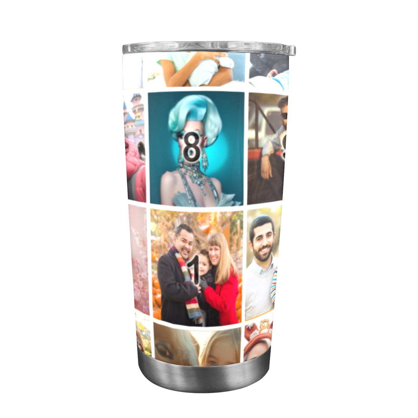 Color Grid 20oz Mobile Tumbler
