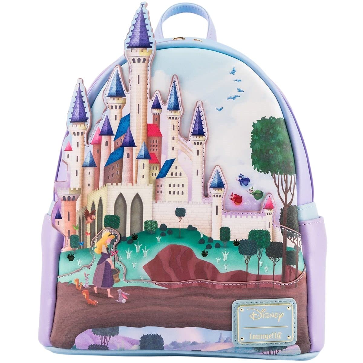 Loungefly Sleeping Beauty Castle Shoulder Bag Handbag Purse