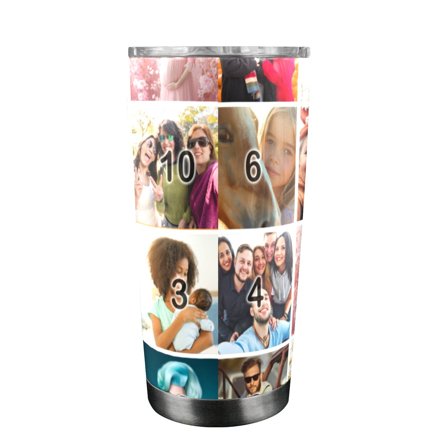 Color Grid 20oz Mobile Tumbler