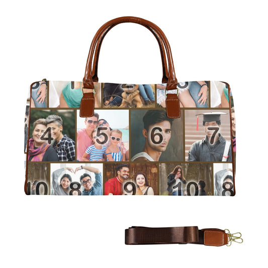 FotoBag Original Color (Brick Layer) with Brown Accents